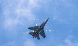 火力全开！解放军霹雳16空空导弹曝光，射程突破300公里，歼20能挂载6枚
